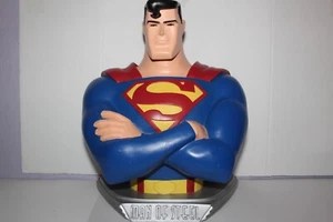 Superman Bust LARGE 18" Warner Bros Store Exclusive 1997 Figure - Picture 1 of 13