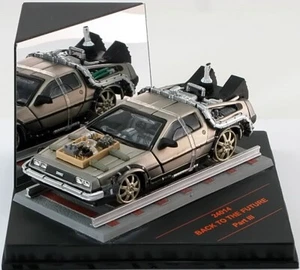 VITESSE, Delorean DMC 12 version rail du film Retour vers le Futur III, échel... - Foto 1 di 6