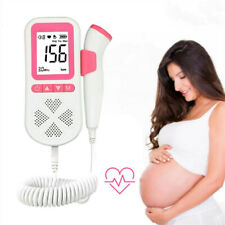 Baby Heart Rate Monitor Home Pregnancy Display Baby Fetal Sound Detector 3.0 MHz