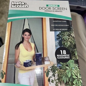 Ideaworks Insta-Screen Walk-thru Anti-bug Screen Keep Bugs away Mesh Screen - Picture 1 of 1