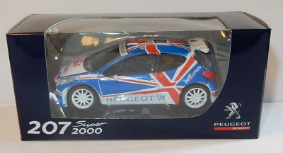 NOREV 3 POLLICI 1/64 PEUGEOT 207 SUPER 2000 RALLYE MONTE CARLO 2011 S2000 WILKS - Immagine 1 di 4