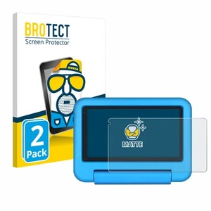 2x Schutzfolie Entspiegelt für Sebbe S21 Kids Tablet 7" Matt Antireflektierend - Bild 1 von 4
