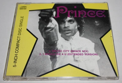 PRINCE - Erotic City (Dance Mix) / I Would Die 4 U  (Rare 1990 CD Maxi-Single) Foto 1 de 2