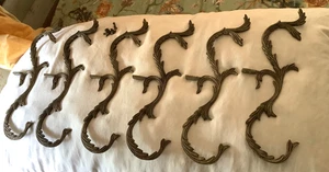 6 Brazos Desplazados De Latón De Colección para España Lámpara Lámpara Lámpara Lámpara Piezas - Imagen 1 de 8