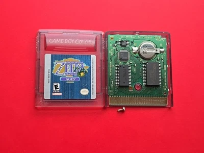 Legend of Zelda Oracle of Ages Game Boy Color Nintendo GBC Original Speichert RPG - Bild 1 von 4