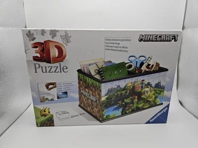 Ravensburger 3d Box Minecraft New Sealed - NEXT DAY SHIPPING! - Image 1 of 4