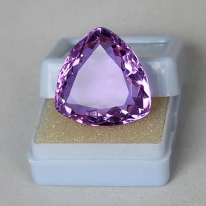 Large Alexandrite 21.45 Ct Trillion Cut Color Changing Loose Gemstone 4 jewelry - Picture 1 of 8