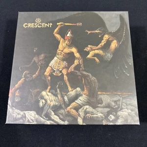 Crescent - Carving  The Fires Of Akhet 2021 Box Set New Death Metal - Picture 1 of 9