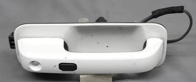 Manija de puerta exterior izquierda del lado del conductor OEM para Ford F150 Star blanca (AZ, M7446) Foto 1 de 4