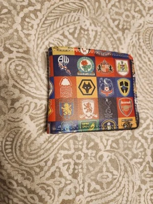 Soccer Club Multi Team Football Futbol PU Leather Bifold Wallet - Image 1 of 4