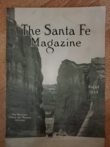 The Santa Fe Magazine- August 1924 - Picture 1 of 1