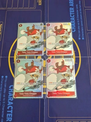 4x Tony Tony Chopper ST10-006 Santa Gift Collection Set 2023 Holiday Cards NM - Bild 1 von 2