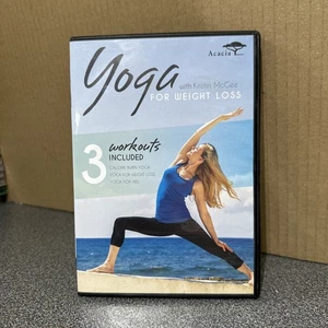 Yoga For Weight Loss, With Kristin McGee DVD 3 Workouts EB12 - Picture 1 of 2