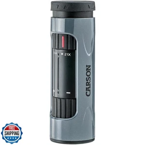 Carson MonoZoom 7-21x21mm Zoom Monocular (ZM-721),Gray, XX-Large - Picture 1 of 5