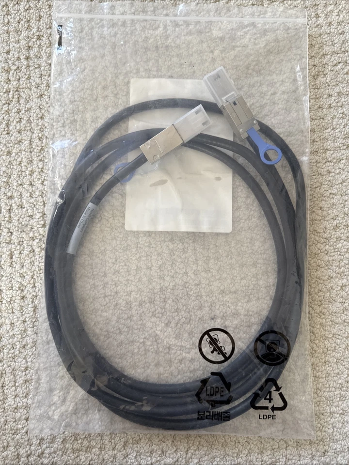 10 Feet Mini SAS to SAS SFF-8088 to SFF-8088 Cable - Image 1 of 1