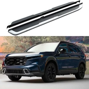A Set Fixed Side Step Running Board Nerf Bars Fits for Honda CRV CR-V 2023-2026 - Picture 1 of 7