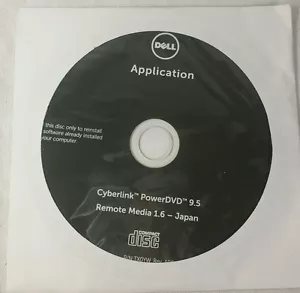 Dell CyberLink PowerDVD 9.5 Reinstallation Disc TX0YW 0T14Y7 SEALED - Picture 1 of 2