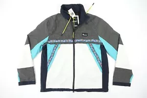 Penfield Sagola Farbblock Nylon Groß Windjacke Wind Regenjacke Herren Nwt - Bild 1 von 11