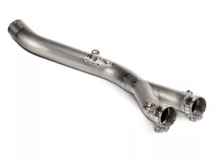 AKRAPOVIC TITANIUM OPTIONAL LINK PIPE / COLLECTOR FOR YAMAHA MT-10 2022-2024 - Picture 1 of 3