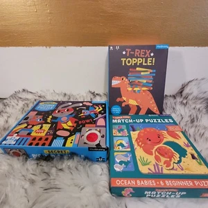 Mudpuppy Games and Puzzle Lot of 3 - Picture 1 of 13