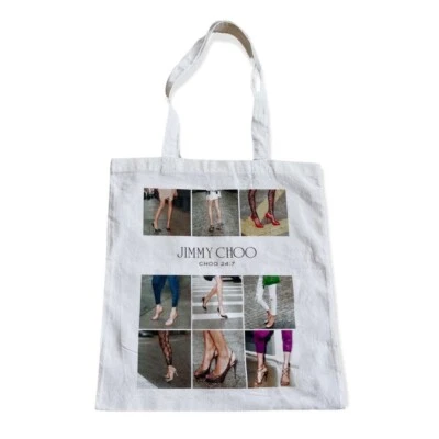 Jimmy Choo Cotton Tote Bag - Image 1 of 4