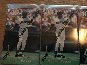 1995 Classic Pre Paid Phone Card *DEALER PROMO - RARE!* Barry Bonds! eine karte - Bild 1 von 1