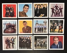 Vintage  1964 Mister Softee Cards. Top 10 Music Pop Stars Series. Near Mint