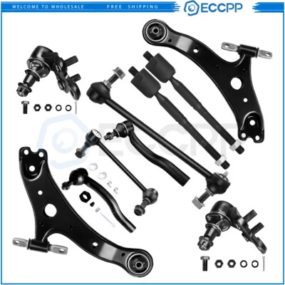 10Pcs Lower Control Arm Ball Joint Sway Bar Fits Lexus ES300 ES330 Toyota Avalon - Image 1 of 4