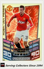 2012-13 Match Attax Extra Hat Trick Heroes Card H4 Robin Van Persie (Man. Utd.)