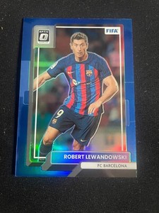 2022-23 Panini Donruss Optic Blue Prizm /99 Robert Lewandowski #35 SP