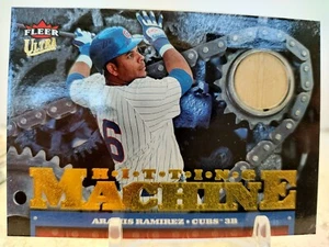 ARAMIS RAMIREZ Game-Used Bat 2007 Fleer Ultra HITTING MACHINE HM-AR Chicago Cubs - Picture 1 of 2