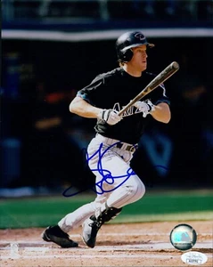 Steve Finley Arizona Diamondbacks Signed 8x10 Glossy Photo JSA Authenticated - Picture 1 of 2