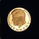 1963 médaille d'or allemande épreuve circulaire John F. Kennedy nous l'avons tous perdu