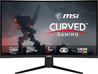 MSI G32C4X 32" Gaming Monitor 1920x1080 (FHD) Curved Gaming Monitor 1 ms 250Hz™ - Image 1 of 4