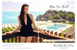 Maxx Royal Resorts Liv Tyler 2019 anuncio de revista de 1 página - Imagen 1 de 1