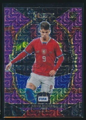 2022-23 Panini Select FIFA Adam Hlozek Purple Mojo Prizm Rookie RC Czechia #6 - Image 1 of 2