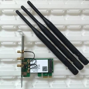 Intel 5300 Wireless WLAN Wifi N PCIe Card Desktop adapter - Picture 1 of 2