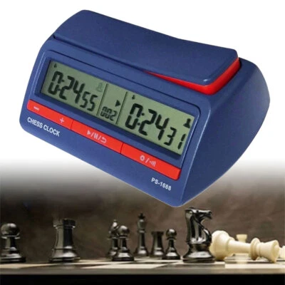 Durable Chess Digital Timer Chess Clock Count Up Down Board Game Clock Game Tool - Image 1 of 4