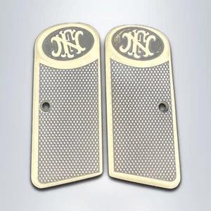 KSD Brand Browning FN 1910 kompatibel Elfenbein Acryl Griffe Diamant - Bild 1 von 1