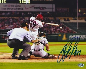 Autographed 8x10 HOWIE KENDRICK Los Angeles Angels Photo - COA - Picture 1 of 1