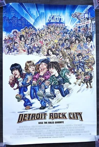 🔥Vintage 1999 KISS Detroit Rock City Movie Poster - Picture 1 of 2