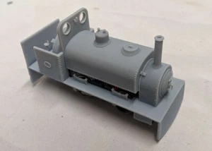 Cuerpo de locomotora independiente inspirado en Hunslet O-16.5 para chasis Hornby R2665 - Imagen 1 de 4