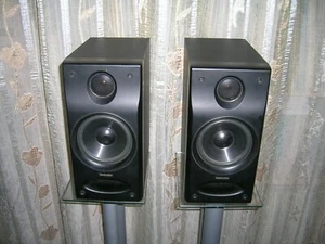 2 Regalboxen Technics SB-CH7, Bi Wire, 50 W, 6/8 Ohm, Japan, sehr gut. - Bild 1 von 10