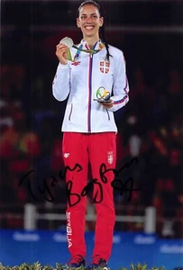 Tijana Bogdanovic - SRB - Olympia 2016 - Taekwondo - SILBER - Foto sig. (2) - Picture 1 of 1