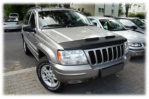CAR HOOD BONNET BRA fit Jeep Grand Cherokee WJ 1999-2004 FRONT MASK BRA DE CAPOT - Imagen 1 de 3