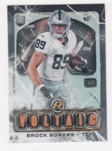 2024 TOPPS RESURGENCE FOOTBALL VOLTAIC RC BROCK BOWERS LAS VEGAS RAIDERS - Foto 1 di 1