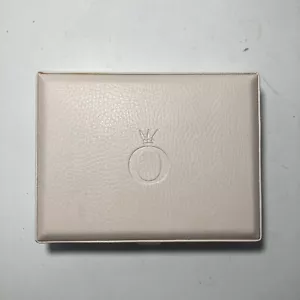 Pandora Limited Edition Genuine Leather Jewelry Box Blush Cream Pink 7 x 5 - Picture 1 of 14