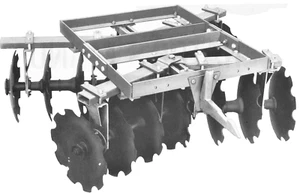 IH McCormick International 122 1pt 3pt Disco Tándem Plegable Rastra Manual del Propietario - Imagen 1 de 13
