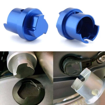 Paquete de bobinas de llave de llenado de aceite 2 en 1 azul para BMW R1200GS R1250RT Foto 1 de 4