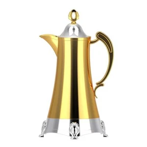 Kaffeekanne Edelstahl 800 ml Mehrfarbig Modern Thermoskanne Isolierdose Massiv - Bild 1 von 21